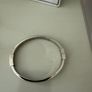 Fossil silver-tone hinged bangle Image 5