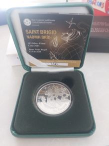 st brgid silver proof low mintage