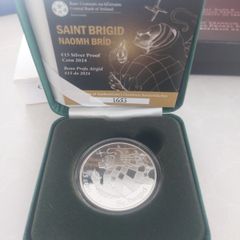 st brgid silver proof low mintage
