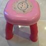 pink toddler stool Image 3
