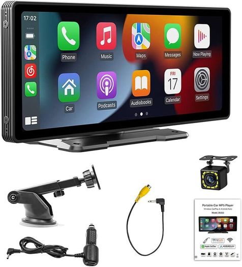Universal 10 inch Screen Car Radio Multimedia WIFI Video Player Wireless Carplay Screen for Apple Or Android Auto
