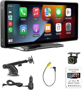 Universal 10 inch Screen Car Radio Multimedia WIFI Video Player Wireless Carplay Screen for Apple Or Android Auto