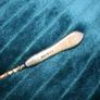 Antique Hallmarked Silver Button Hook, Clothing Hook, Silver handle, clothing accessory, boot and shoe Image 3