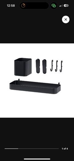 Ikea pegboard and accessories