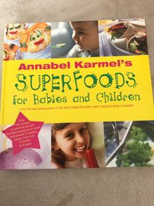 Annabel Karmel Superfoods book
