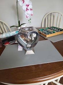 Lantern heart shaped