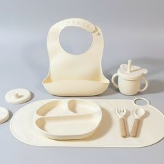 Silicone baby weaning set