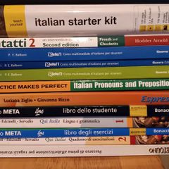 Italian language  learning books