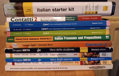 Italian language  learning books