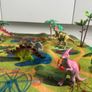 Large dinosaur play may, figures - free postage Image 5
