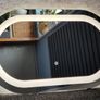 LED Bathroom Mirror Ensuite Dual LED Bright Light 40x70cm Made in EU Horizontal Vertical Fit Image 3