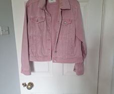 Final Reduction M&S Pink Denim  Jacket Size 16