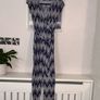 Ladies Navy & Mauve Jumpsuit. Size UK 8 / EU 36 Image 2