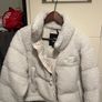 White Sherpa the north face jacket. Image 2