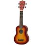 Soprano Ukulele with Case, Various Colours Image 8