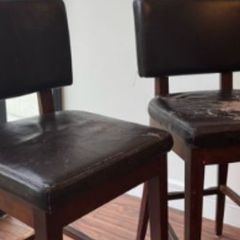 pair bar stools