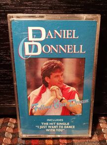 1992. Daniel O' Donnell. Follow Your Dream. Cassette Tape.