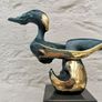 Sculpture Of A Sitting Lady (32cm, 4kg) - Bronze, Marble, Signed Image 5