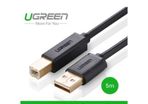 High Speed USB 2.0 Type A to B Male to Male Cable Sync Data Charging cord 5M