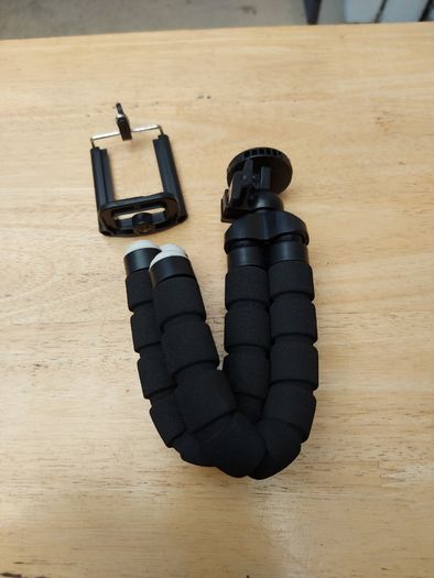 Large Camera/Phone Octpus Tripod Stand Black