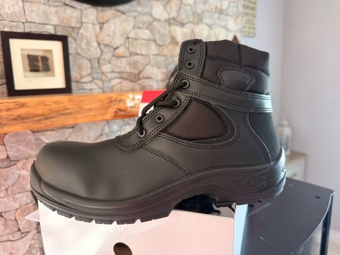 Cofra Safety Boots Size 43 (UK 9) Black Leather Work Boots
