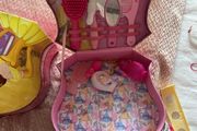princess case with hair accessories
