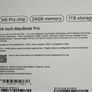 Macbook Pro 14 M5 Pro 15c/16c 24GB/1TB Space Black Image 3