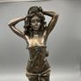 Mighty Aphrodite Grecian Goddess Resin Statue Figurine - Bronze Effect Image 2