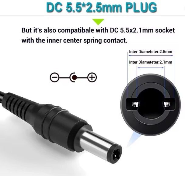 24V 3A  (Tip: 5.5 x 2.5) AC Adapter for Dymo 5XL 4XL 550 310 315 320 330 400 450 /Dymo LabelWriter Fujitsu ScanSnap S1500 S1500M Scanner Power