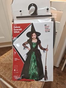 fancy dress witch costume age 8-10