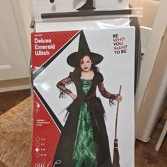 fancy dress witch costume age 8-10