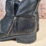 Womens Ugg Lavelle Ankle Boots Black Leather  Wool Lined Size Uk 5 Eu 38 Image 8