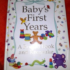 Baby record book