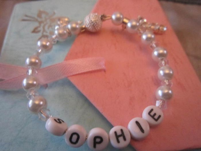 Holy Communion Name Bracelets