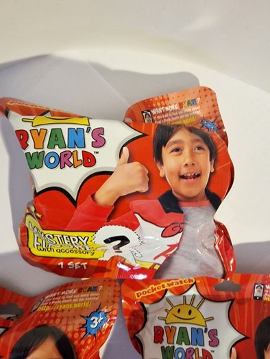 3 x Ryans World Series 10 Mystery Figures Unopened Blind Bags