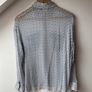 The Kooples Sport Sheer Silk Geometric Print Blouse Size 10 12 Image 4