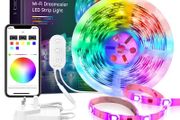 Alexa LED Strip Lights DreamColour, Govee WiFi Wireless 5m Smart Phone Controlled Light Strip 5050 LED Lights Sync to Music, Works with Amazon Alexa, Google Assistant (Don't Support 5G WiFi) [Energy Class A++]