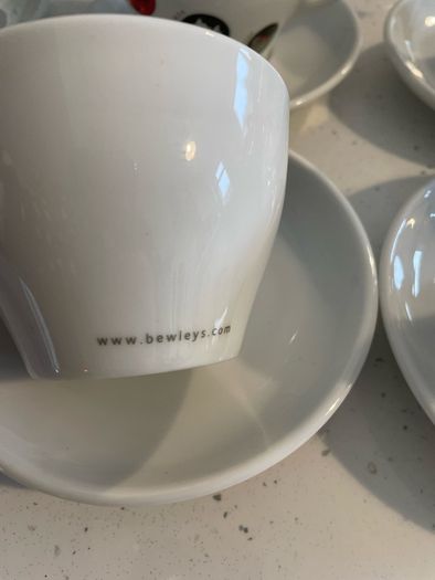 Bewleys Cappuccino cup and saucer complete set Italian Porcelain