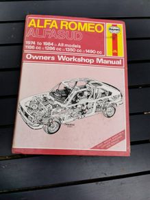 Alfa romeo alfa Sud Haynes workshop manual