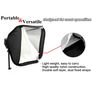 24" x 24" (60cm) Speedlight Softbox Kit for Speedlite Flash - Portable Studio Diffuser Image 4