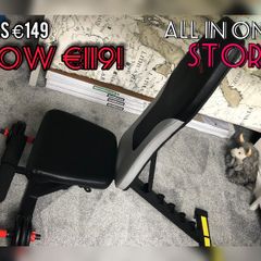 SALE | Adjustable Weight Bench Foldable Home Exercise Gym Workout Bench Incline Decline Flat Bench Press for Full Body Workout