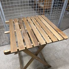 2 wooden tables (need small repair)