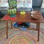 Fabulous Mid-Century Modern, 50s Style, Retro Compact-Sized Coffee Table with Slatted Magazine/Book Shelf Image 3