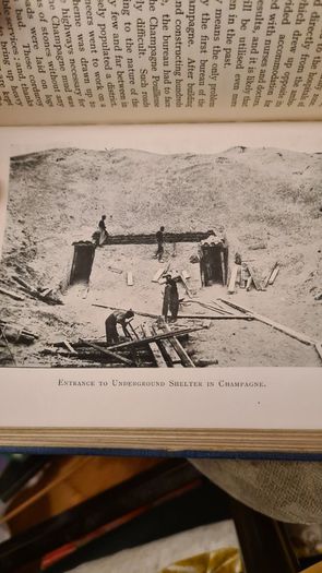 The Unbroken Line. H. Warner Allen. Along The French Trenches From. Switzerland To The North Sea. Hardback In Good Condition.