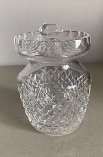 Waterford Crystal Honey Pot and lid Preserve Jam