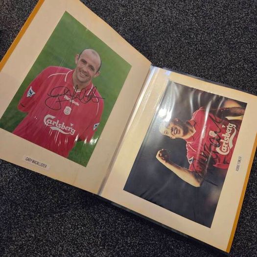 Liverpool signed photos
