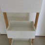 3 Tier Bathroom Storage Shelf/Caddy/Basket B&Q - White/Natural Image 2