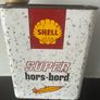 Vintage Shell Outboard Motor Oil Tin Image 2