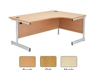 main image for ad New 1800 x 1200mm Radial Desk Beech/White/Maple/Oak