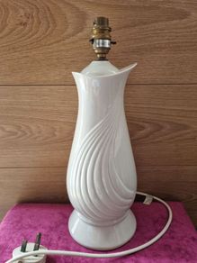 Belleek Pottery Table Lamp